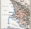 Triest (Trieste) and environs map, 1910