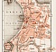 Ancona city map, 1903