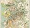 Petrograd (Петроград, Saint Petersburg) city map, 1923