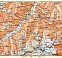 Pontresina and environs map, 1897