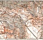 Meran (Merano) and environs map, 1911