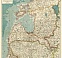 Estonia on the general map of the Baltics (Generalkarte des Baltenlandes), about 1917