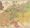 Hungary on the railway map of the central Europe, 1884