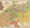 South Denmark on the railway map of the central Europe, 1884