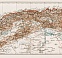 Tunisia on the general map of Algeria and Tunisia, 1913
