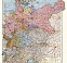 West Poland on the map of German Empire, 1903